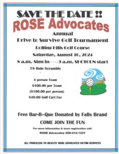 Read more about the article Rose Advocates Drive to Survive Golf tournament